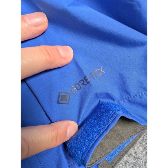 Outdoor Research Aspire II Goretex Rain Jacket Womens 2X Ultramarine Blue EUC - Picture 6 of 11